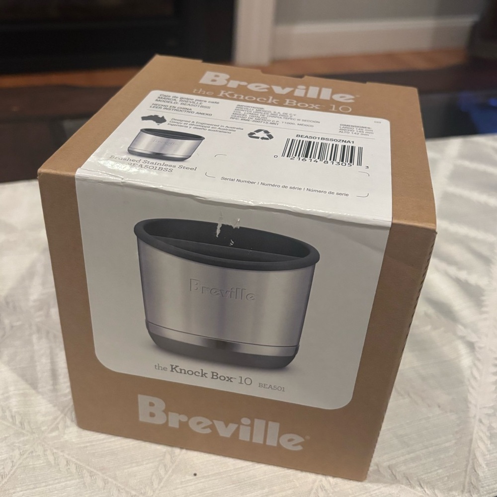 NEW Breville Stainless Steel Knock Box